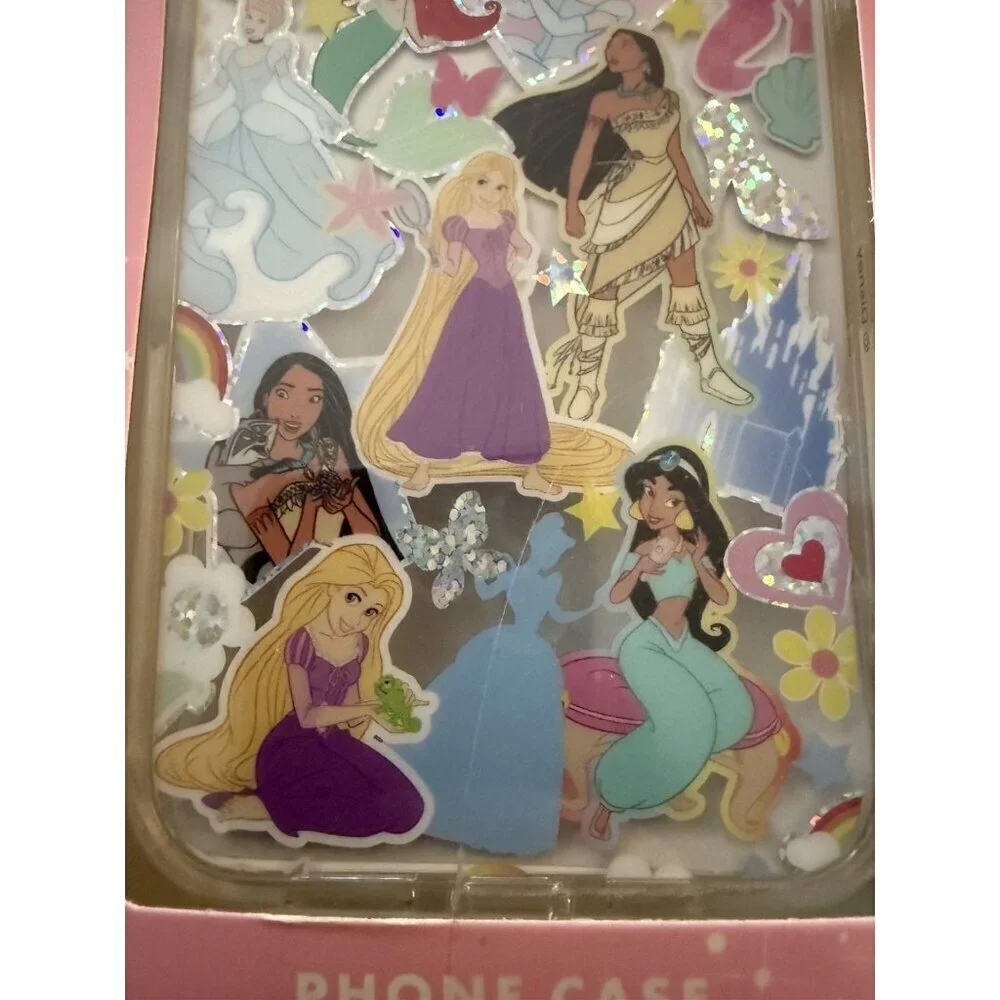 Disney Princess iPhone Case Compatible With 13/14 Pro Max New Jasmine Cinderella